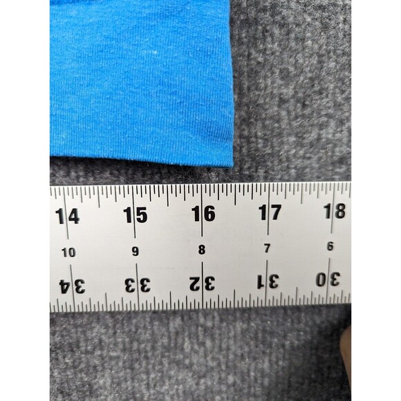 WILDFOX Blue I HATE MORNINGS Long Sleeve Baggy Beach Jumper Sweatshirt SIZE S - Picture 13 of 16